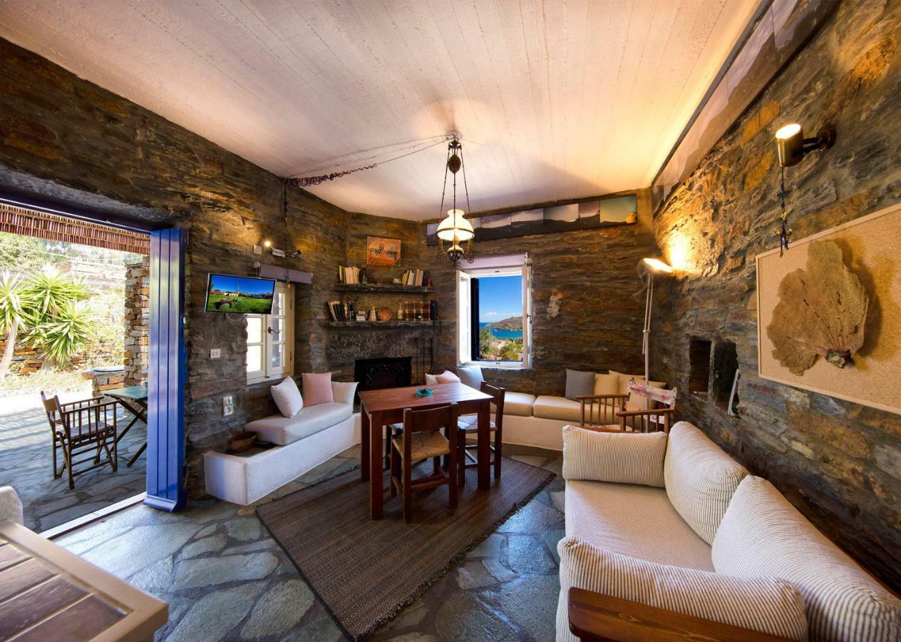 Stone House With A Magical View Vila Otziás Exterior foto